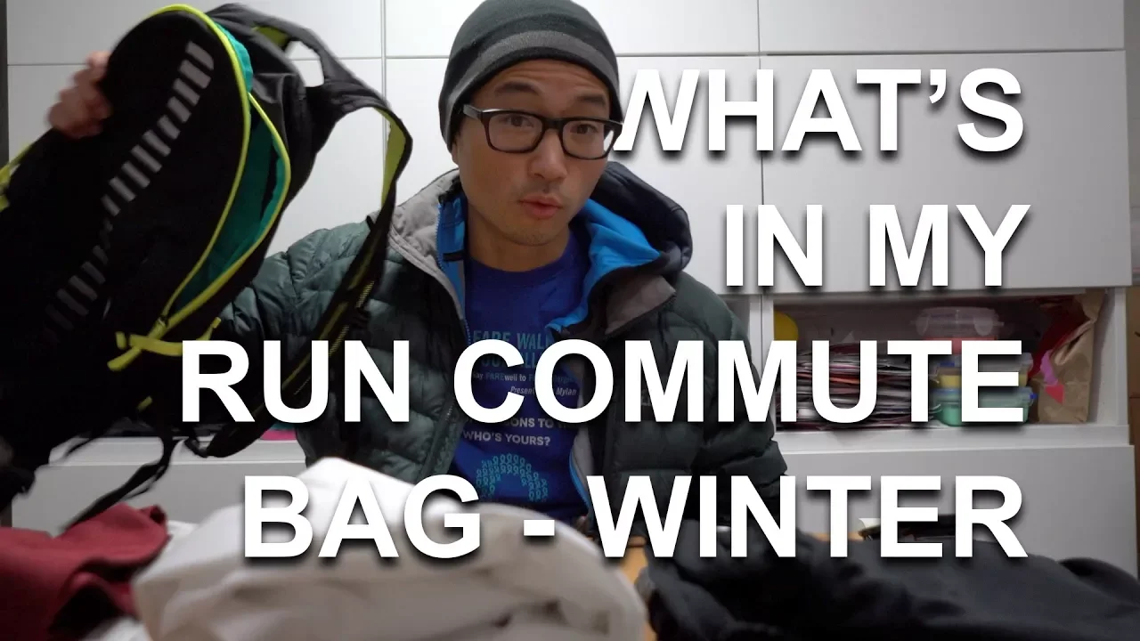 WHAT'S IN MY RUN COMMUTE BAG - NIKE RUN BACKPACK