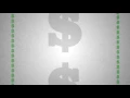 4K Dollar Sign Background Animation