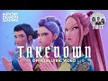 Download Lagu “Takedown” Official Lyric Video feat. Jeongyeon, Jihyo and Chaeyoung from TWICE | KPop Demon Hunters