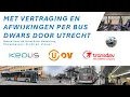 Lagu STREEKBUSSEN met U-OV door de provincie UTRECHT, met afwijkingen en vertraging #detreinreizigervlogt
