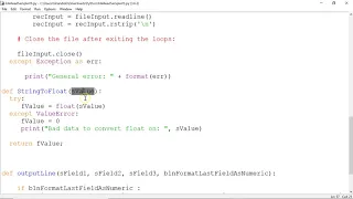 Python File Input Read Version 5 Function