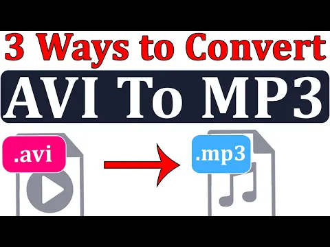 Download MP3 [3 Ways] AVI To MP3 Converter || How to Convert AVI To MP3 File in Hindi By Mukesh Burdak