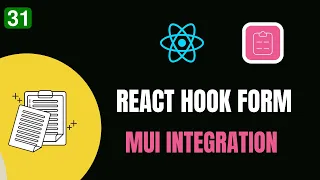 REACT HOOK FORM - MUI INTEGRATION