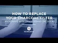 Charcoal Filter Replacement - Microwaves with Grille Behind the Door