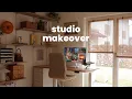 Lagu Workspace makeover on a budget