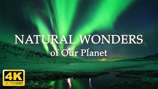 1 Hour Natural Wonders of Our Planet 4K Relaxation Time All Locations shown on the screen