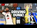My 99 Driving Dunk Build Is Dominating Ranked Pro-Am on NBA 2K23