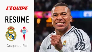 Coupe du Roi - Mbappé tranchant et pluie de golazos : Le Real qualifié mais bousculé par Celta Vigo