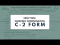 C-2 New York Workers Compensation Form