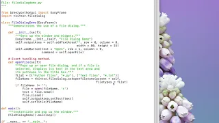 Python08 - File Dialog Demo