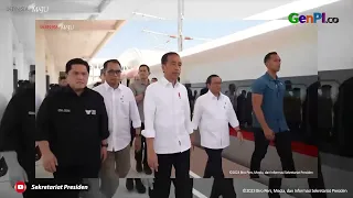 Jajal Kereta Cepat Jakarta-Bandung, Jokowi: Nyaman