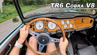 Ford V8 Powered 1971 Triumph TR6 - The British Roadster You Need to Hear POV Binaural