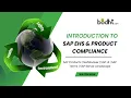Introduction to SAP EHS Product Compliance bodht com