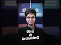 Obx vs GetBuilder Clear Confusion in 1 Minute GetX Flutter Tutorial