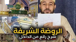 شرح رائع الروضة الشريفة والسلام علي رسول الله شريف شحاتة 