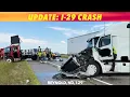 UPDATE I-29 Crash By Reynolds ND Traffic Backed Up For Miles Monday