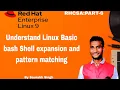 Understanding linux basic bash shell expansions and pattern matching