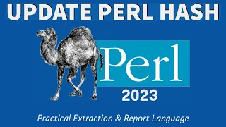 Perl Programming - Hash Update Values 2023