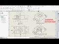 How to Make Isometric Section View in SolidWorks Drawing