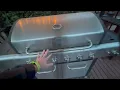 Kenmore 6 Burner Cabinet Style Propane Gas BBQ Grill with Side Burner