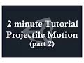 Unity Quick Script - Projectile Motion in 2D part 2