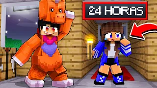 Me vesti de BUDDY e ASSUSTEI meus AMIGOS no Minecraft por 24 HORAS! ‹‹ P3DRU ››