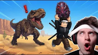 УКРАЛ ЯЙЦО У ДИНОЗАВРА 💀 Steal an egg Roblox
