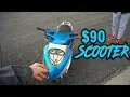 Bought a Craigslist 50cc Scooter for less than 100