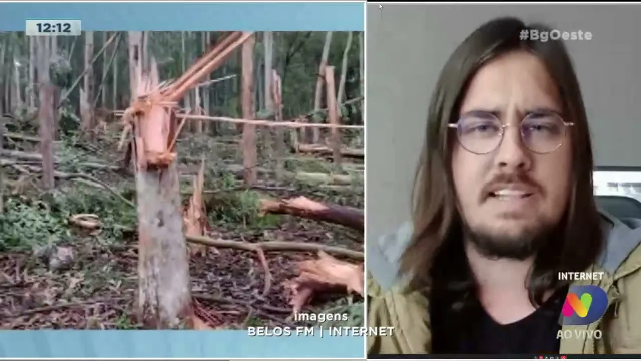 Defesa Civil confirma passagem de tornado por Seara