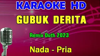 Download GUBUK DERITA - Yusnia | KARAOKE Nada Pria | Lagu Lawas MP3