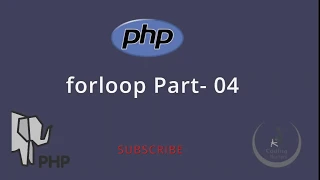 PHP Basic Tutorial Bangla Part 04 for loop