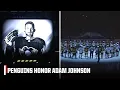 Pittsburgh Penguins honor former teammate Adam Johnson in pre-game ceremony NHL on ESPN