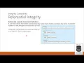 Relational Data Model - Integrity Constraints