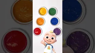 What Color Does YELLOW RED Make Learn Color Mixing With Paint Shorts Cocomelon 