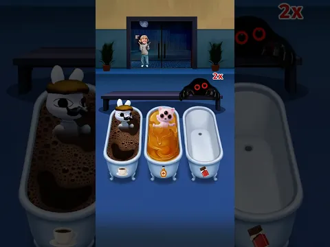 A COFFEE bath for Barney #roblox
