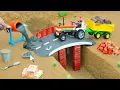 Download Lagu Temporary bridge collapsed by tractor – Science project on concrete and bricks
