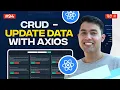 Update Data in React Full Stack App Autofill Form with Axios and Edit Button