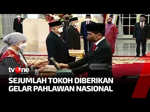 Presiden Beri Gelar Pahlawan untuk 5 Tokoh Nasional