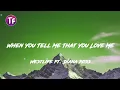 Westlife - When You Tell Me That You Love Me ft. Diana Ross (Lyrics/Letra)