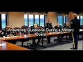 How to Answer Questions During an Army Promotion Board