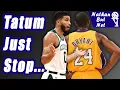 Dear Jayson Tatum You re Not Kobe