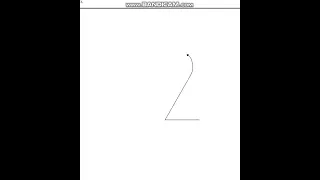 Python Turtle - Draw the number 2