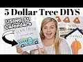5 Dollar Tree DIYS Using This 1 CALENDAR NEW DIY Dollar Tree Fall 2021 Krafts by Katelyn