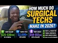 Surgical Tech Salary Guide Staff Pay First Assist and Travel Contracts