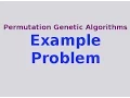 Genetic Algorithms Example Problem Dashed Line Detection