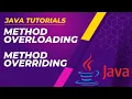 Method Overloading and Overriding in Java Java Tutorial Live Demo