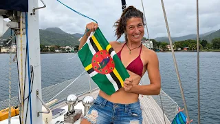 ROUGH Sail to Dominica But it’s WORTH IT E397