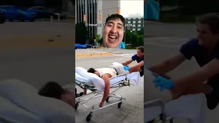 Big butt the guy sleep in hospital bed