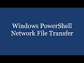 How to copy a file to a Windows computer on your network using PowerShell