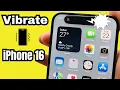 Download Lagu How to Turn ON/OFF Vibration On iPhone 16, 16 Pro, 16 Pro Max (Calls \u0026 Notifications Alerts)